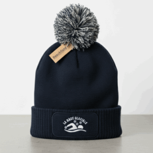 Bonnet à pompon Bleu marine