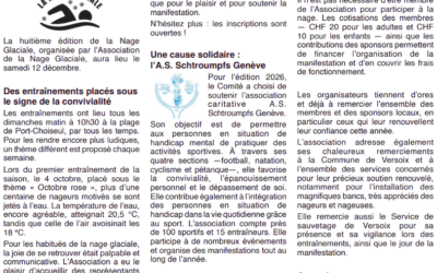 Versoix Région novembre 2026. Merci Sabrina!